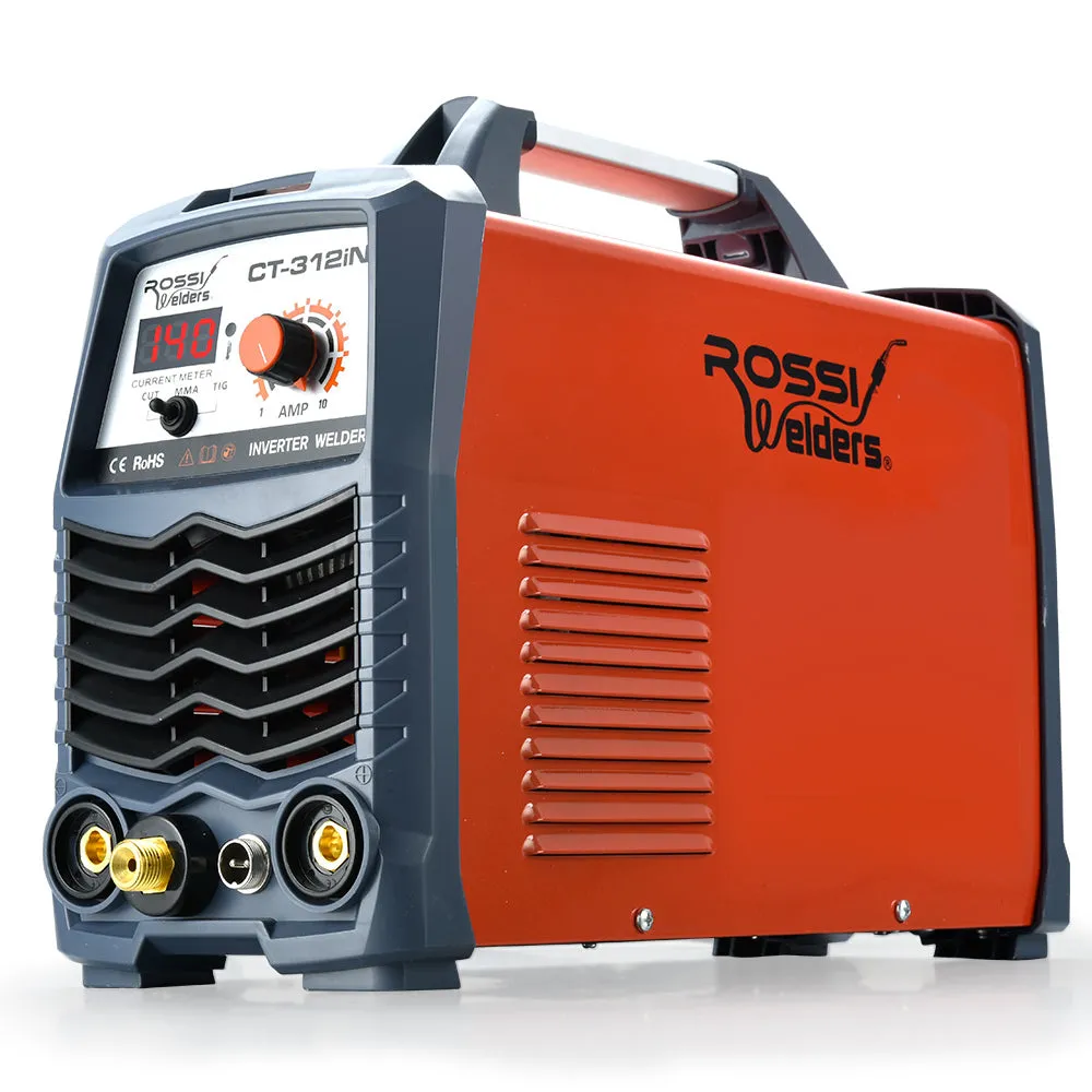 140 Amp 3in1 Multi-process Plasma Cutter GTAW Stick Gas Tungsten Arc Portable Inverter TIG Welder | Brand: ROSSI