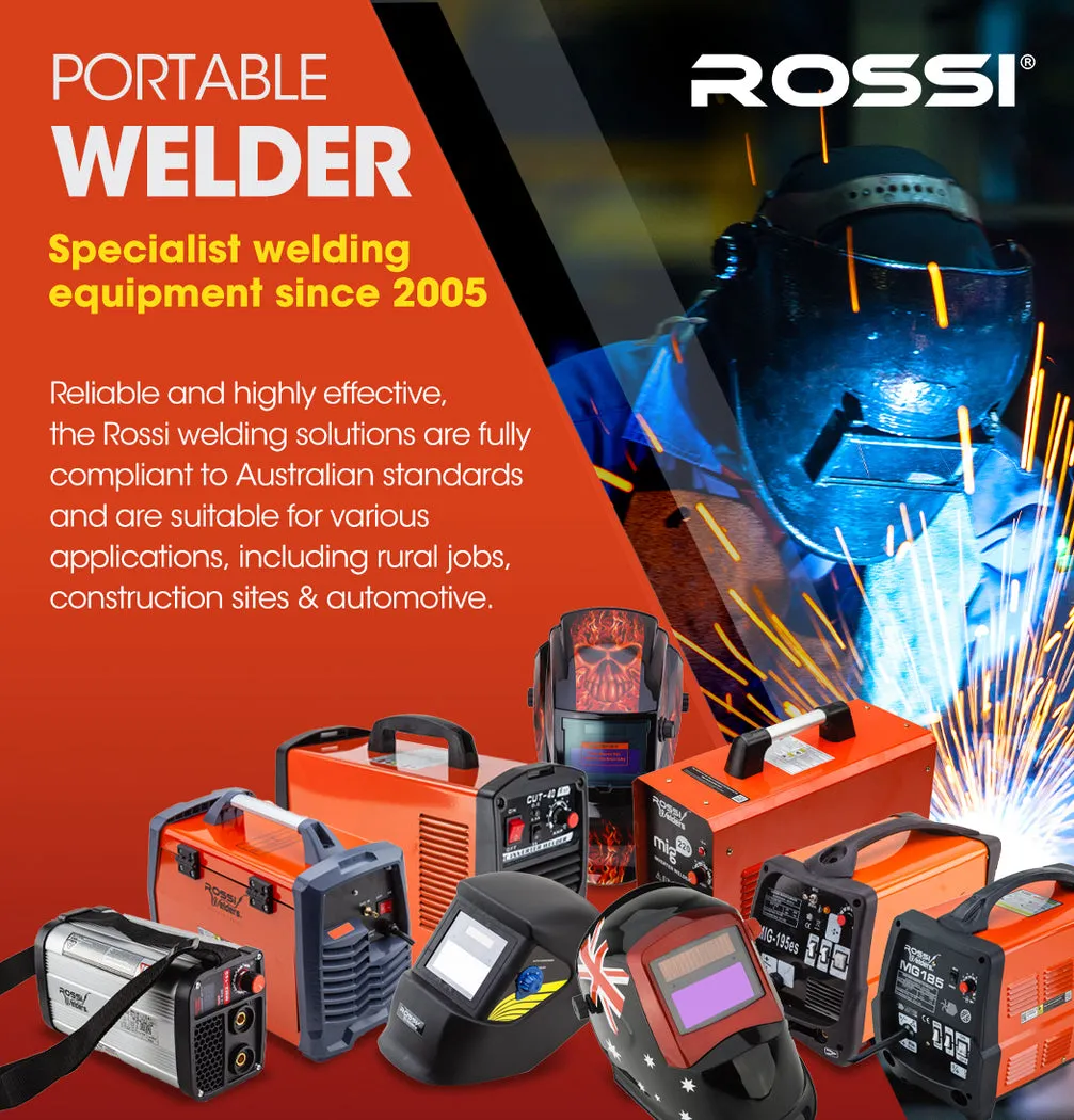 140 Amp 3in1 Multi-process Plasma Cutter GTAW Stick Gas Tungsten Arc Portable Inverter TIG Welder | Brand: ROSSI