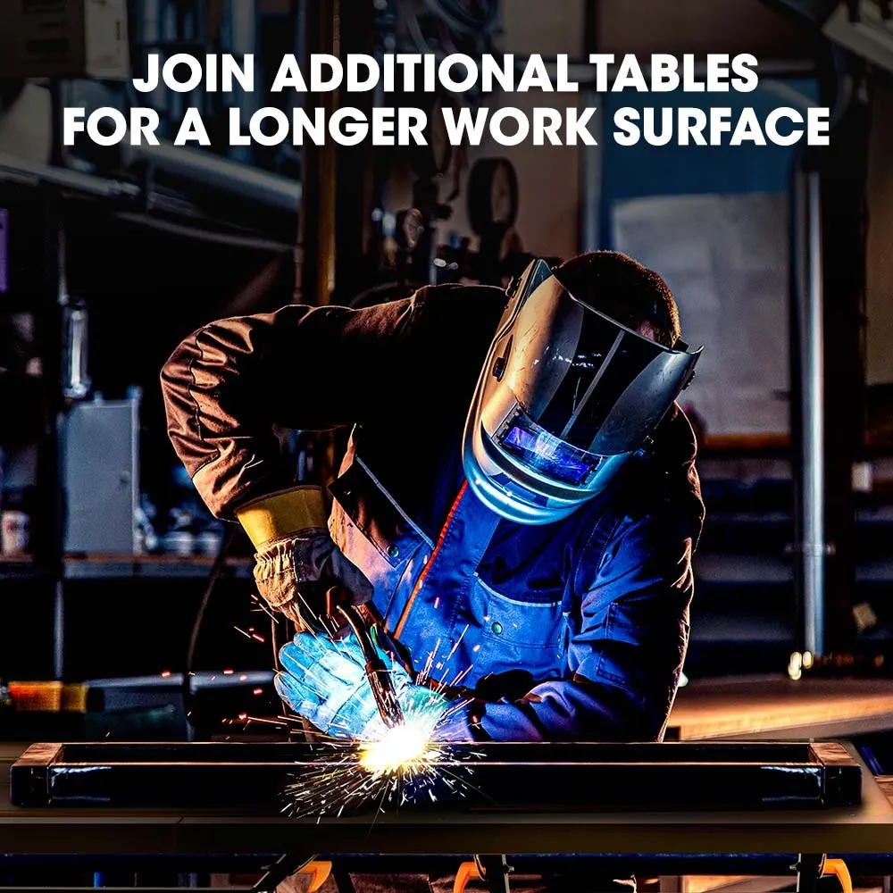 150kg Capacity Angle Adjustable Welding Table