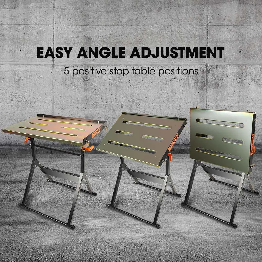 150kg Capacity Angle Adjustable Welding Table