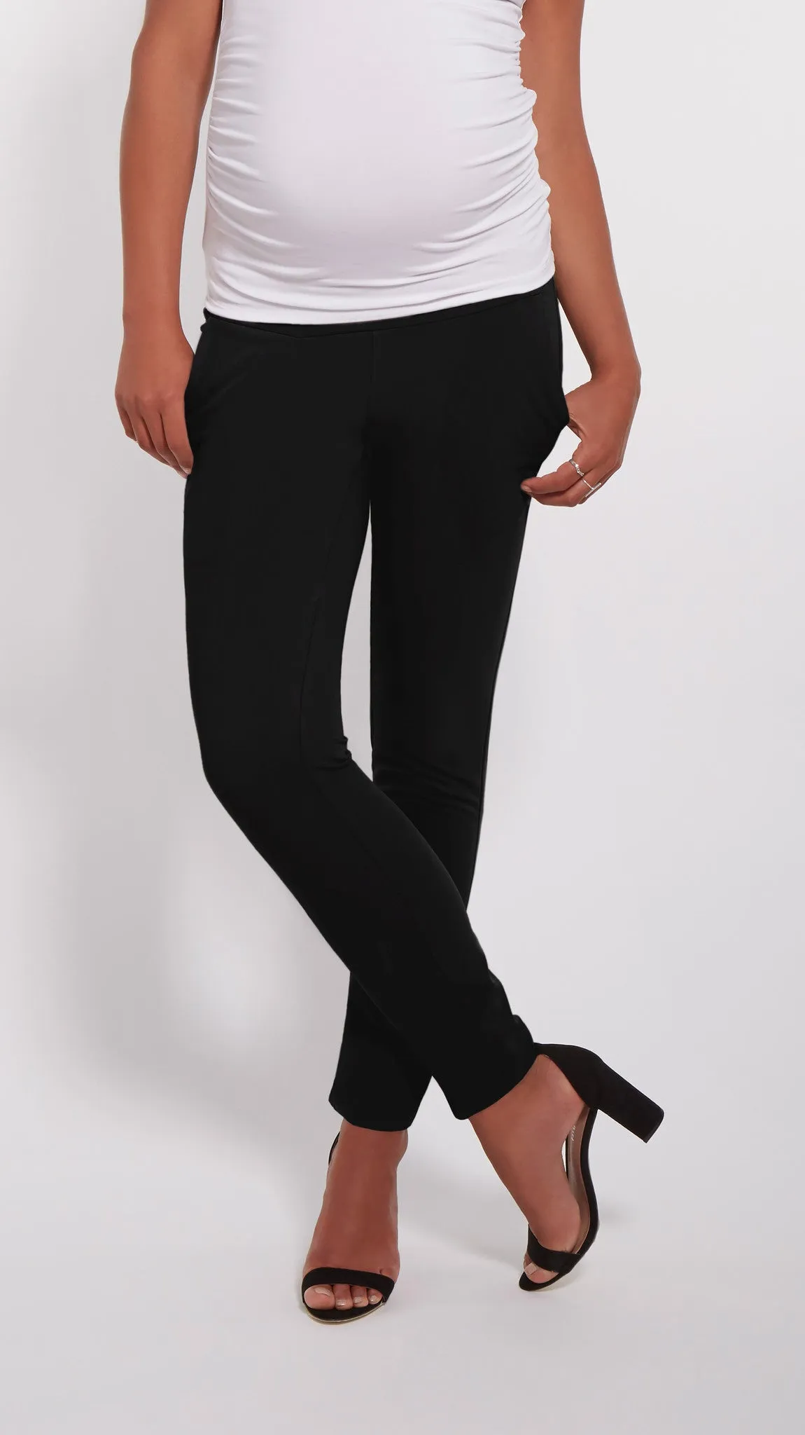 Ankle Drawstring Maternity Pant