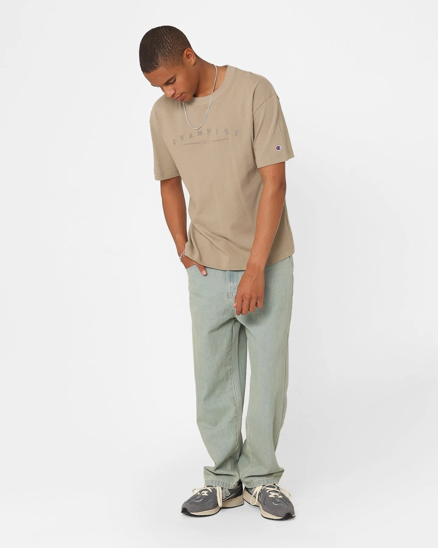Champion Heritage 2K Logo T-Shirt Barren Grounds