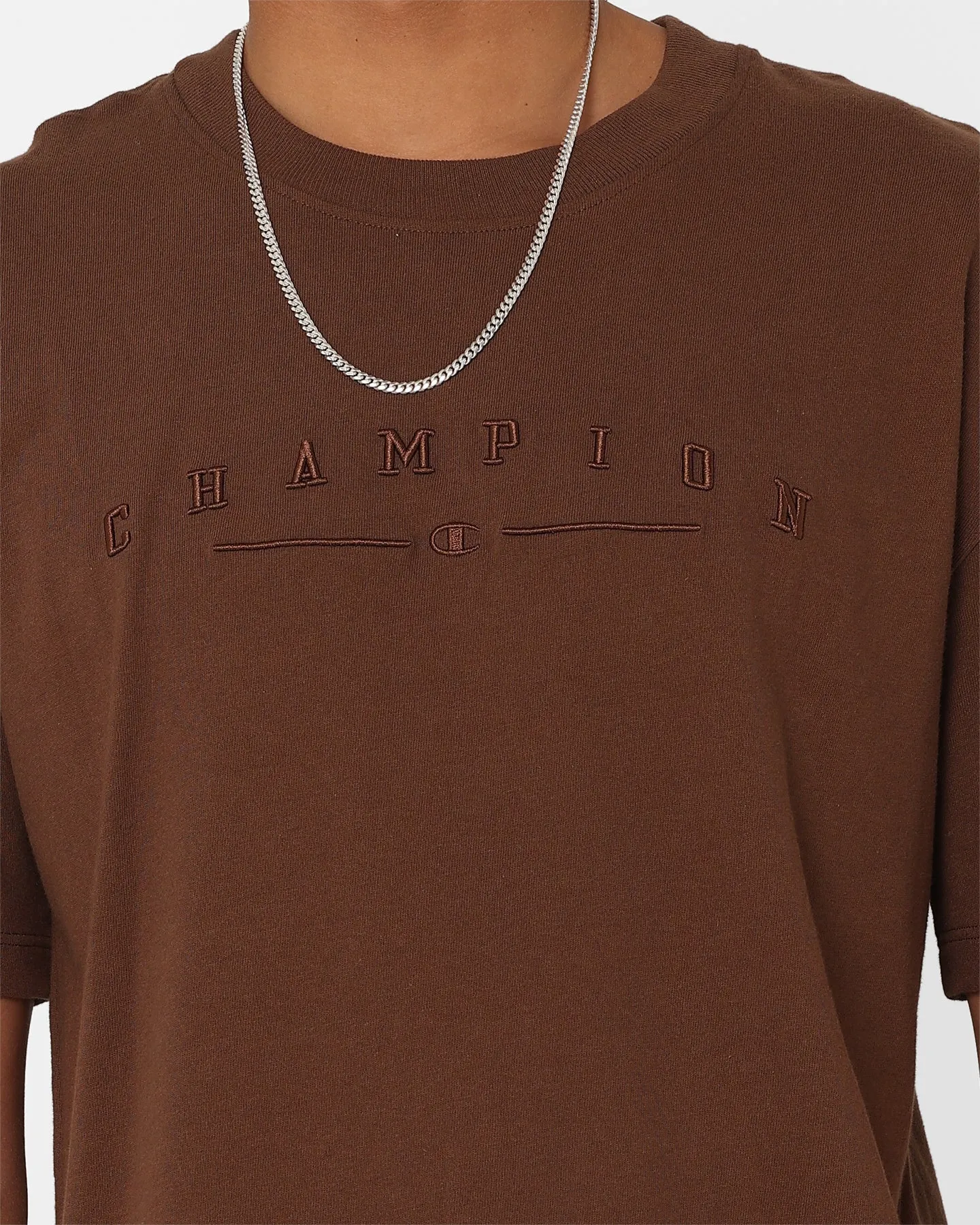Champion Heritage 2K Logo T-Shirt Saddleback