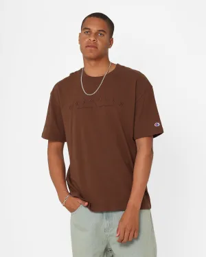 Champion Heritage 2K Logo T-Shirt Saddleback