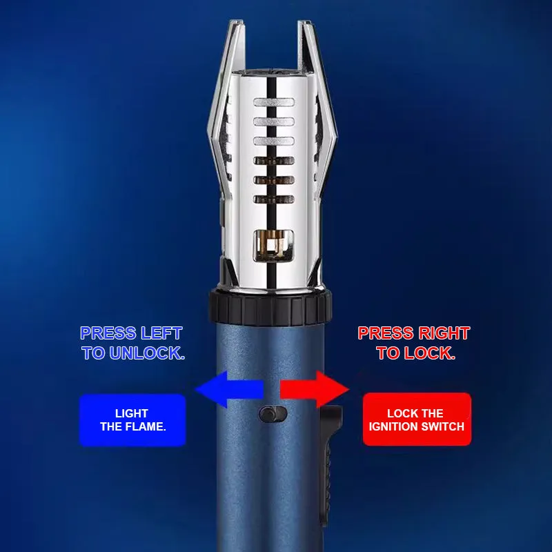 [Creative Gift] Multifunctional Large Windproof Welding Torch Lighter
