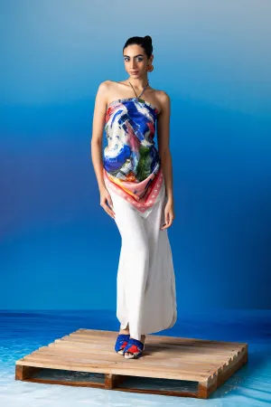 Foxfires Scarf Top