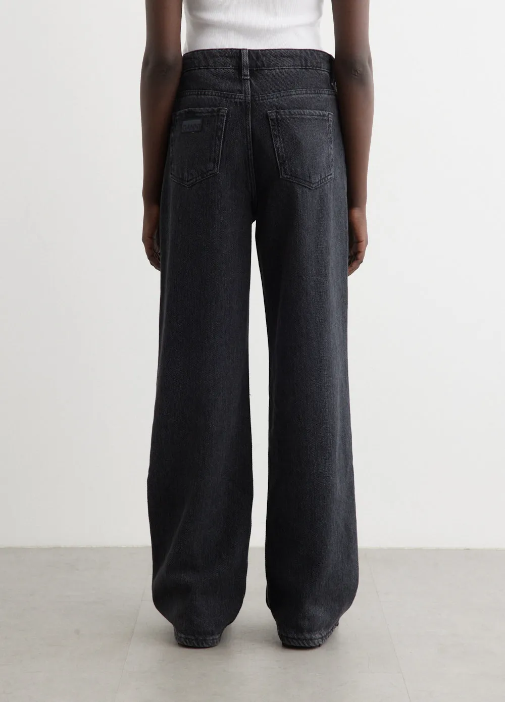 Heavy Denim Izey Drawstring Jeans
