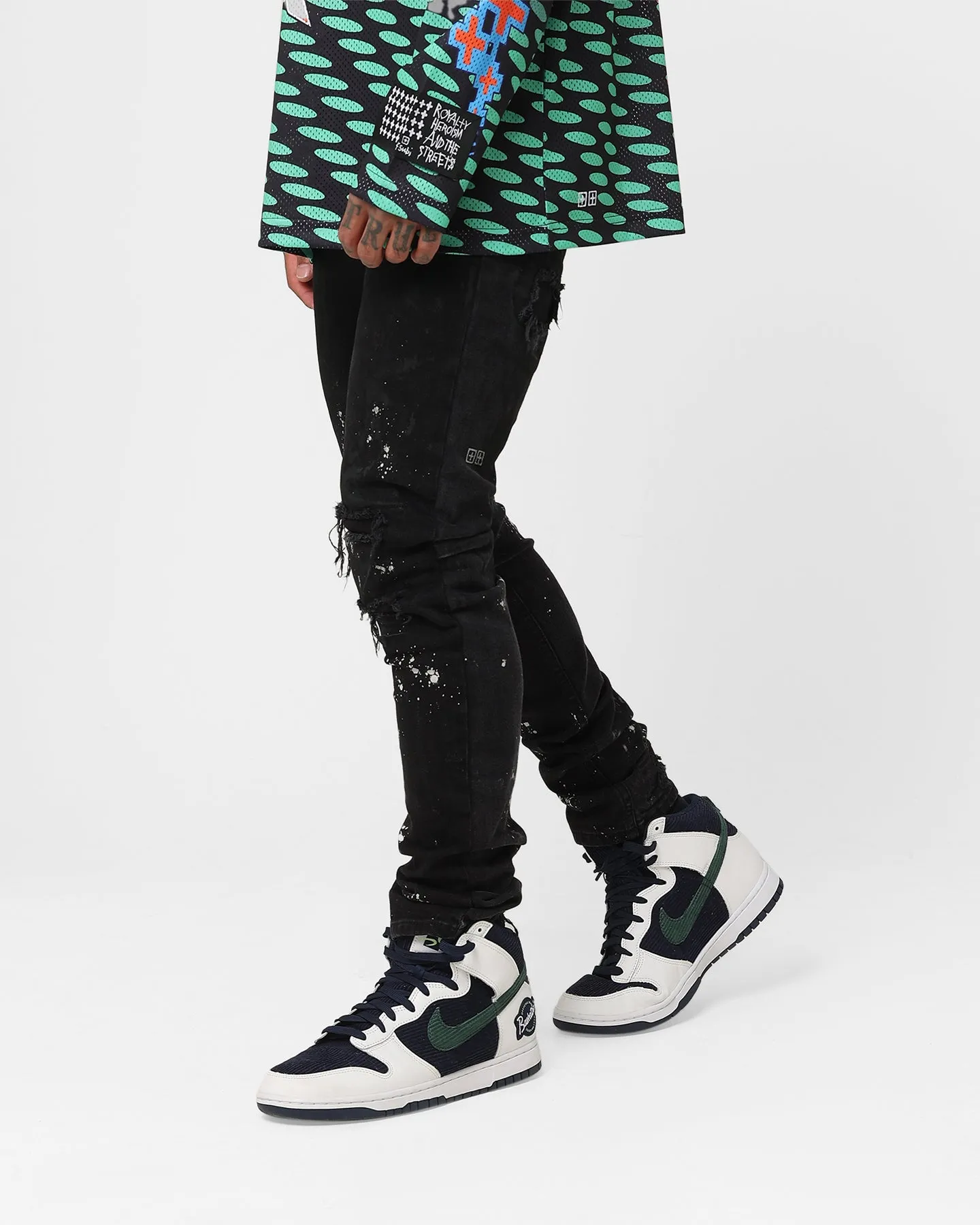 Ksubi X A$AP TyY Chitch Boneyard Jeans Black