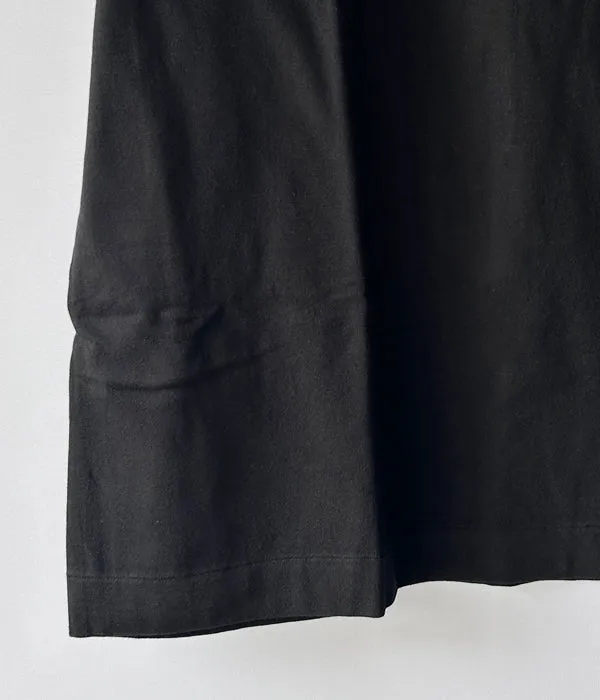 MHL./PRINTED COTTON JERSEY SS (BLACK)
