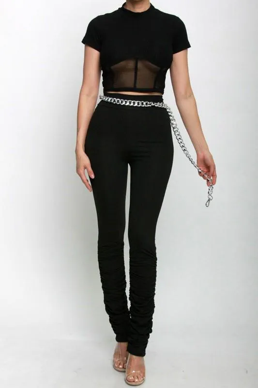 ON EDGE PANT II- BLACK