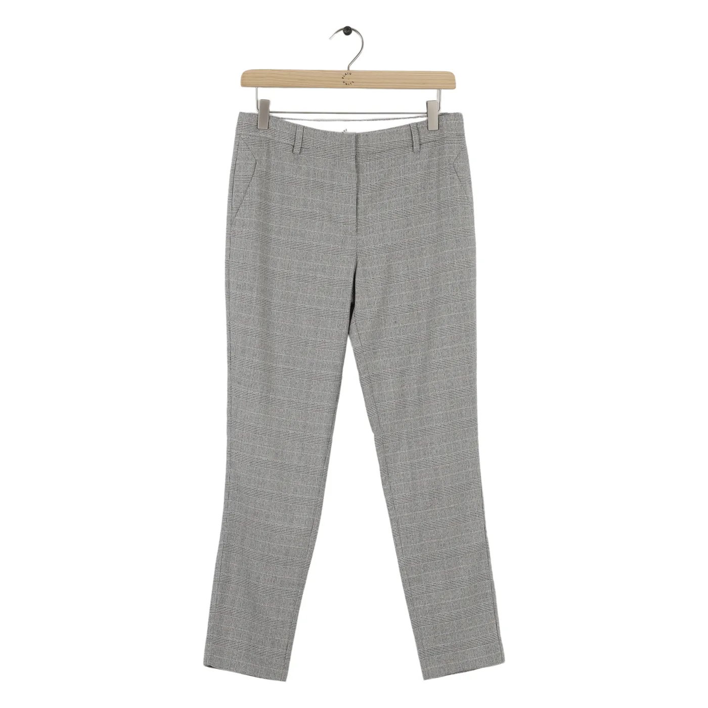 Pre-loved KylieFV Crop 038 Black Cream Check
