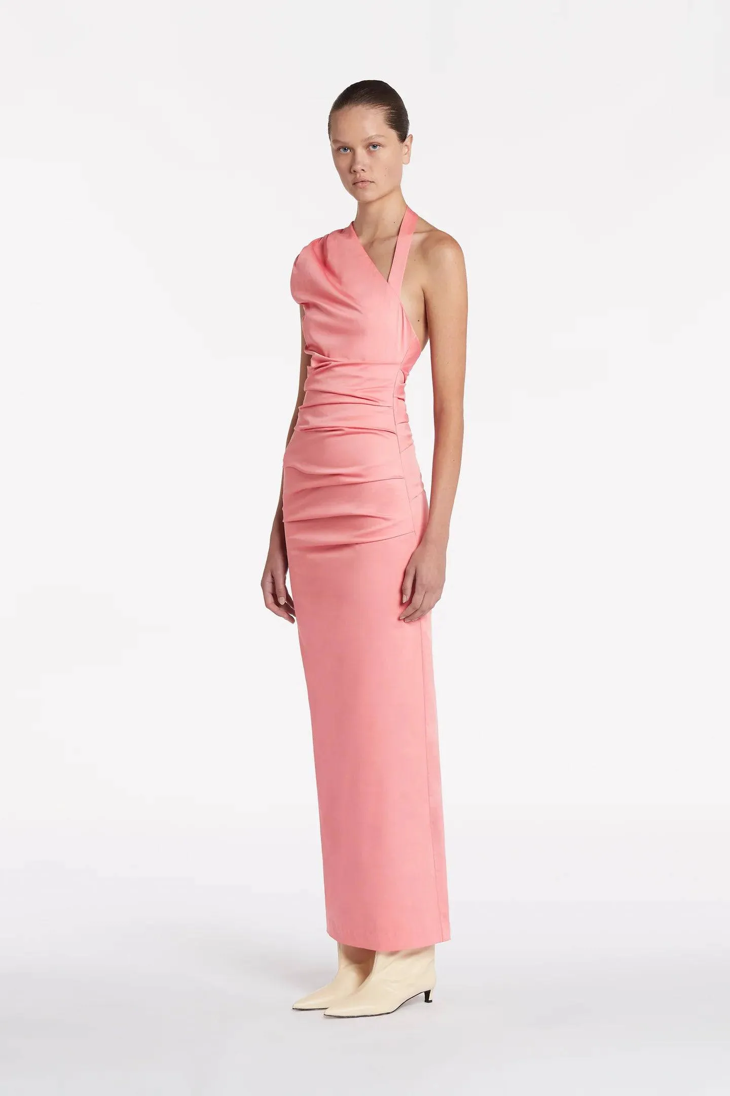 Sir The Label - Giacomo Gathered Gown in Pink