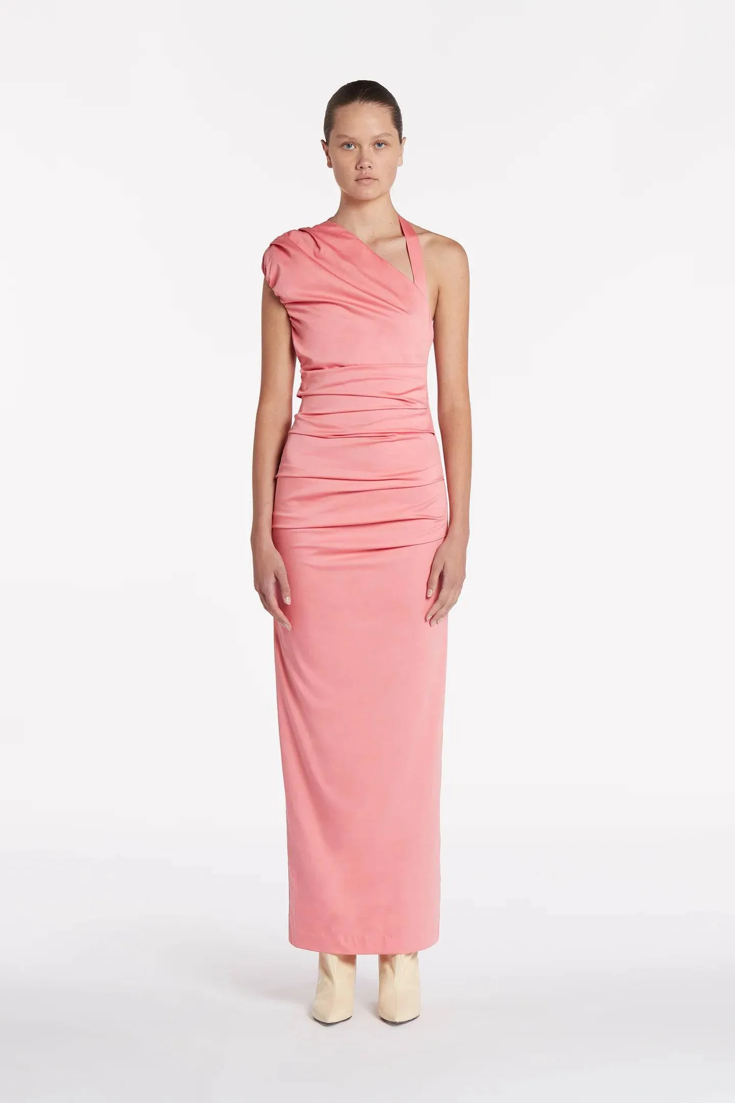 Sir The Label - Giacomo Gathered Gown in Pink