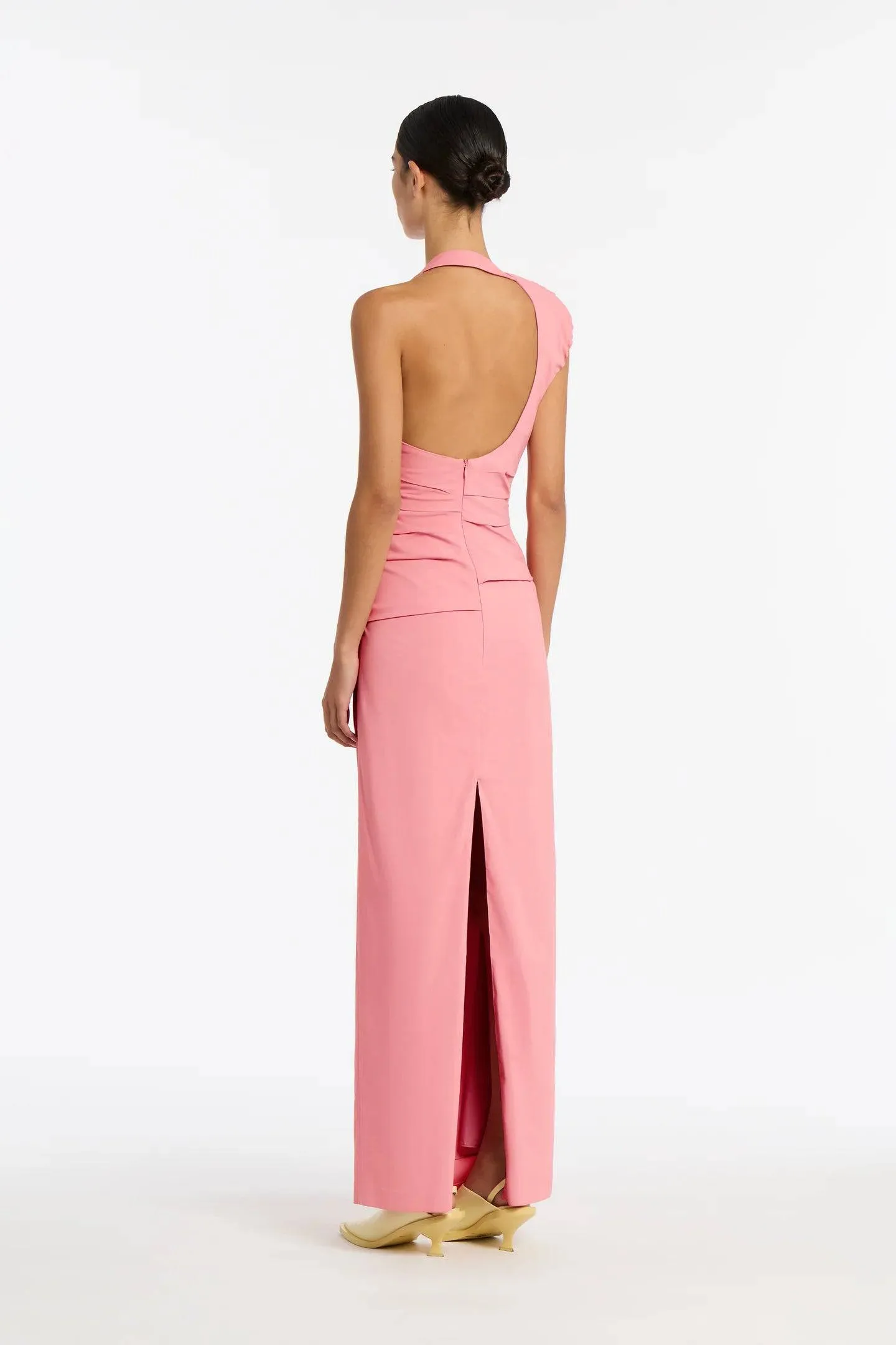 Sir The Label - Giacomo Gathered Gown in Pink