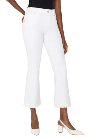 The Gia Glider® Crop Flare with Fray Hem