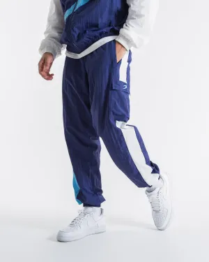 Walker Track Bottoms - White/Navy